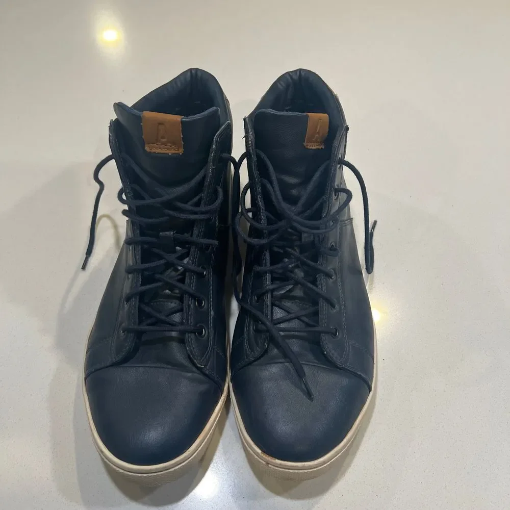 Aldo Blue‎ Leather Boots - Mens 13